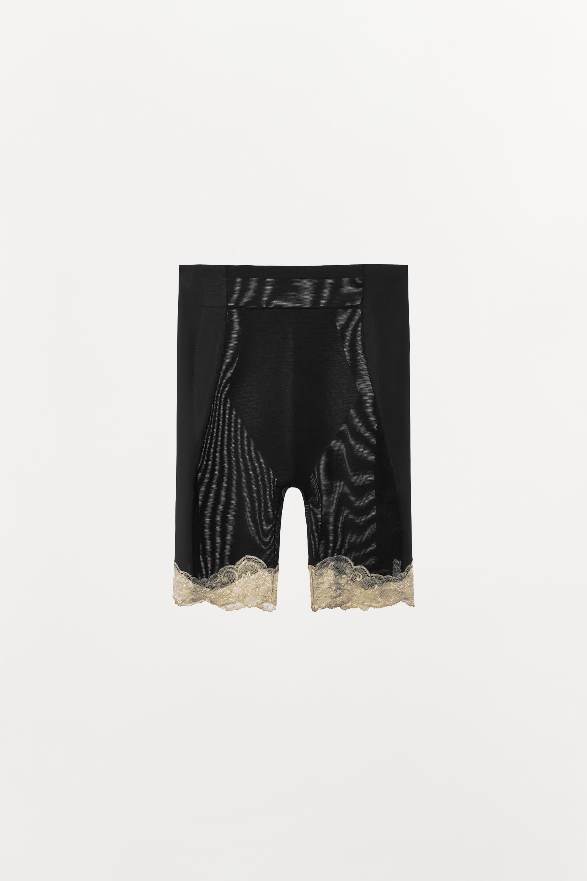 LACE POLYAMIDE BLEND SHORTS